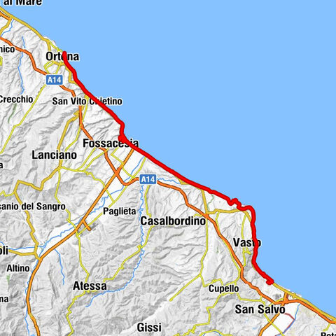Ortona - Abbazia di San Giovanni in Venere - Punta Aderci - San Tommaso