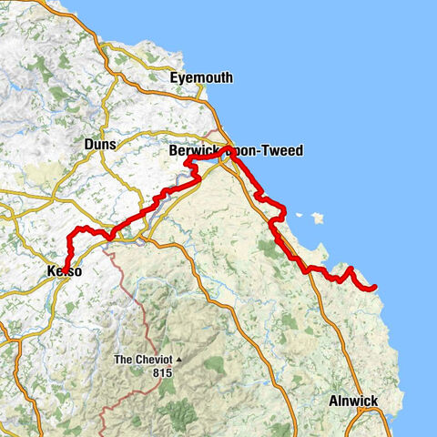 Seahouses - The Potted Lobster - Berwick United Reformed Church Spittal - Kelso