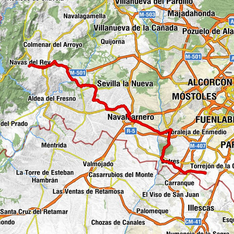 La Casona de Cubas - Arroyomolinos - Iglesia de la Inmaculada Concepción - Iglesia San Eugenio Obispo