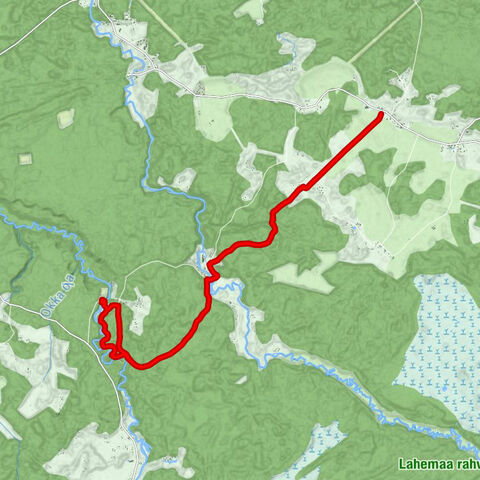 Nõmmeveski - Joaveski - Joandu - Võhma