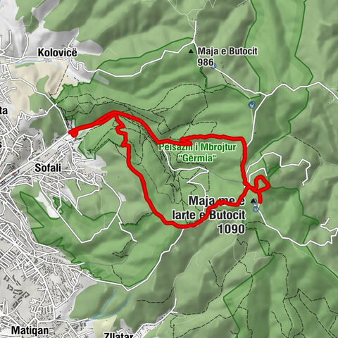 Prishtinë - Maja me e larte e Butocit - Restaurant Freskia