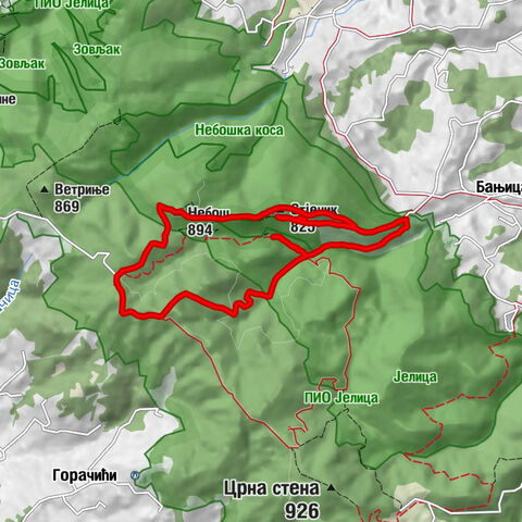 Бањица - Стјеник - Небош - Црква Светог Илије