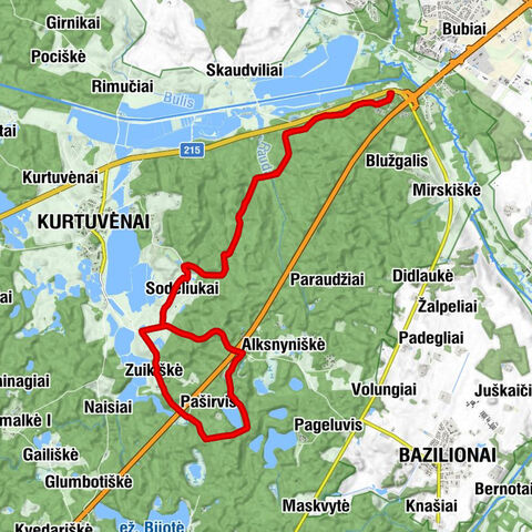 Sodeliukai - Zuikiškė - Paširvis