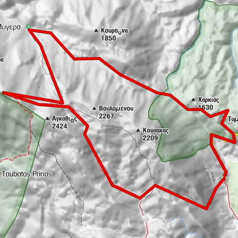 Der höchste Berg Kretas - Psiloritis (Mount Ida)