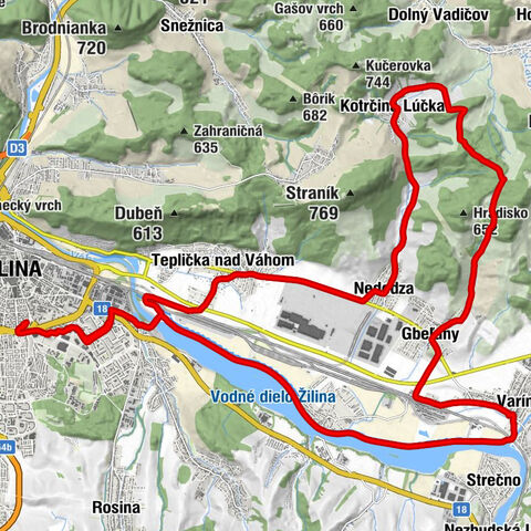 Žilina Horské bicyklovanie