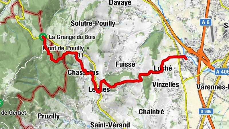 Escapade nature - De Mâcon Loché à La Grange du Bois