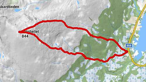 Botnfjellet, Tromsø