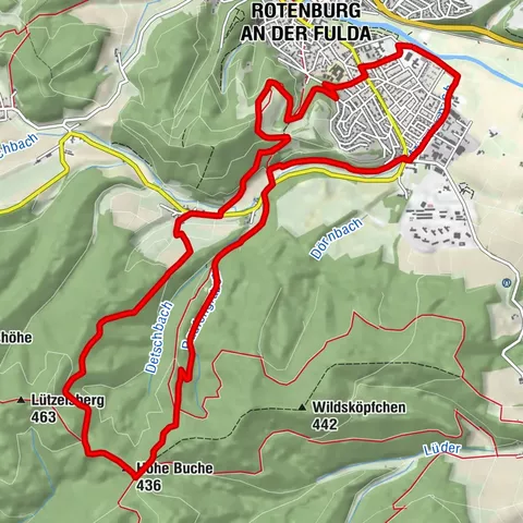 R2 Rundwanderweg Hohe Buche