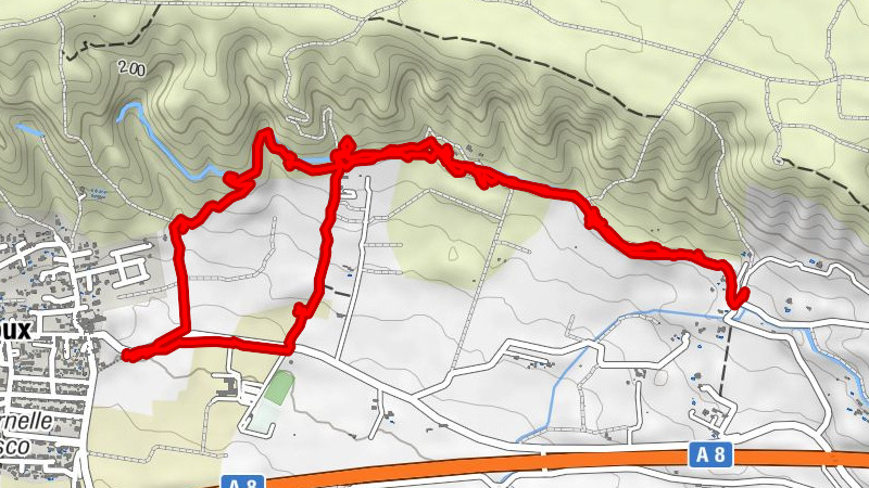 Kurzwanderung am Kanal entlang