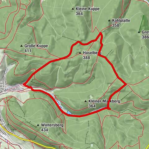 Rundweg 04 - Bildeichenweg Bad Orb