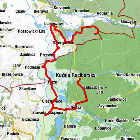Niedzielna przejażdżka po dwóch województwach