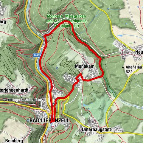 Hiking through the Monbach Gorge in search of the kingfisher