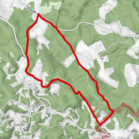 Boucle des salles à Nadaillac