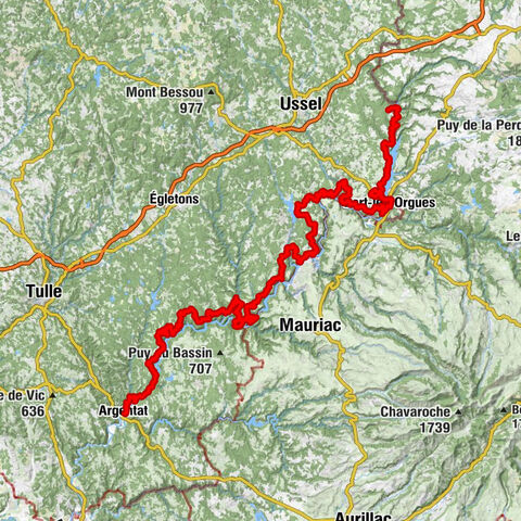 The Dordogne- from villages to dams