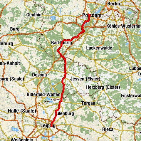 Graveltour - Leipzig - Sachsen - Sachsen Anhalt - Brandenburg - Potsdam