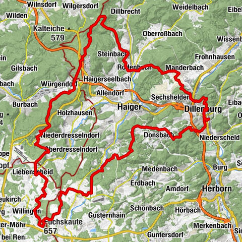 Rothaarsteig Westerwaldvariante
