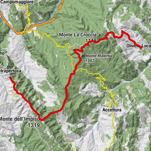 Oliveto Lucano - Pietrapertosa