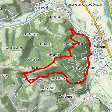 Die Runde um das Lager von Caesar (Bouhaben)