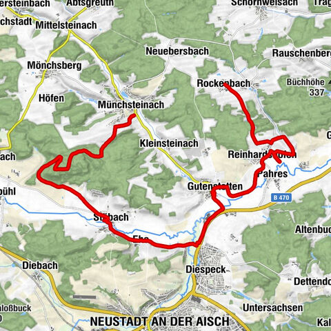 Schöner Herbst Mountainbike Ausflug