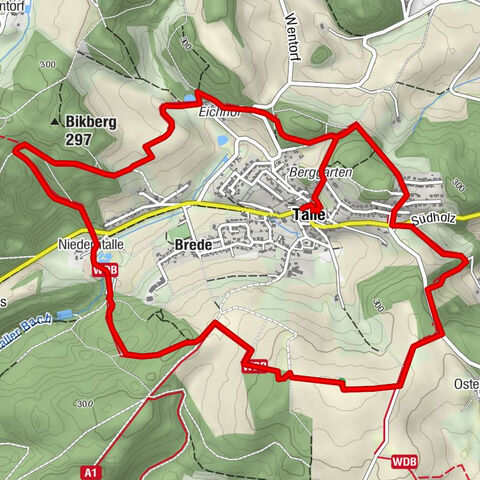 Qualitätsweg Taller Bergrunde