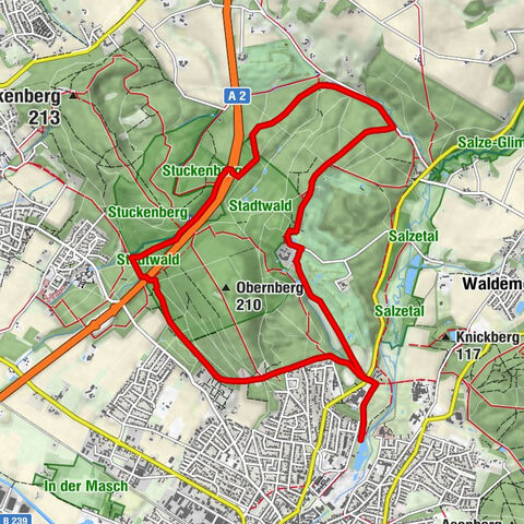 Auf der Grenze zwischen Lippe und Preußen - Wanderweg 4