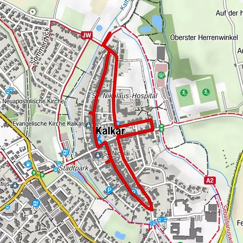 Stadtrundgang im historischen Stadtkern von Kalkar