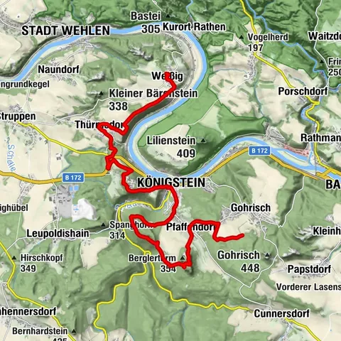 Malerweg, Etappe 7: Von Kurort Gohrisch bis Weißig (offizielle Version TV Sächsische Schweiz)