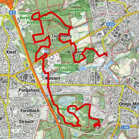 Etappe 16: Heide, Wald & Vogelpark