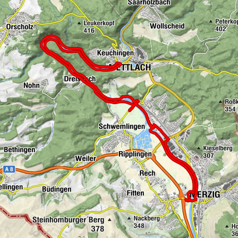Saarschleifen-Runde Klassik