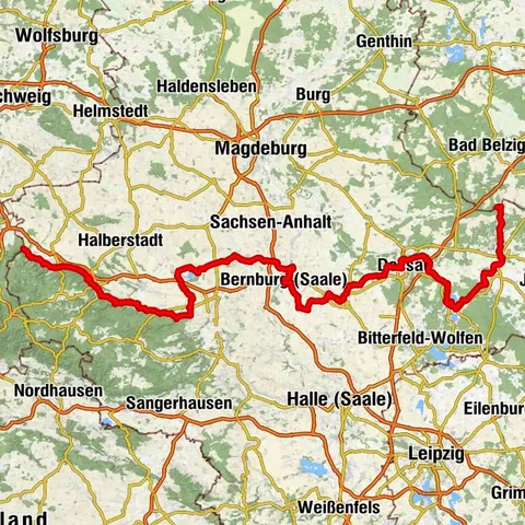 Europaradweg R1 (D3) - Vom Harz zum Fläming!