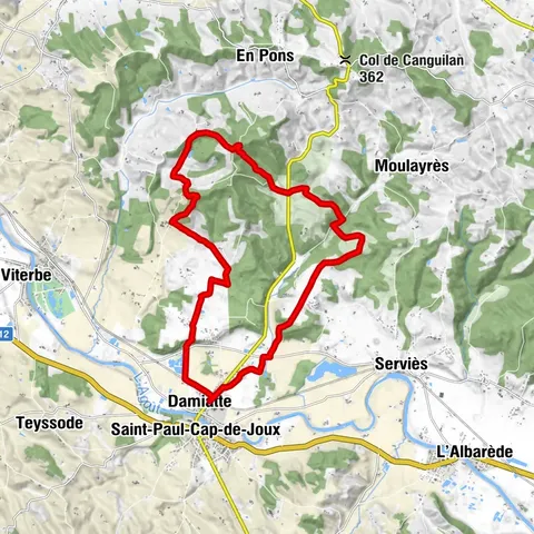 Le circuit boisé de la Capelle