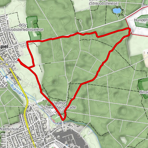 Sonntagsspaziergang, Lämmerspieler Wald