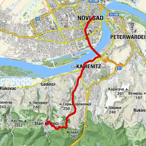 ST325 Stari Ledinci - Novi Sad