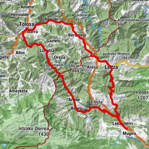 Ayestaran - Ermita del Pilar - San Anton ermita - Illarrasu