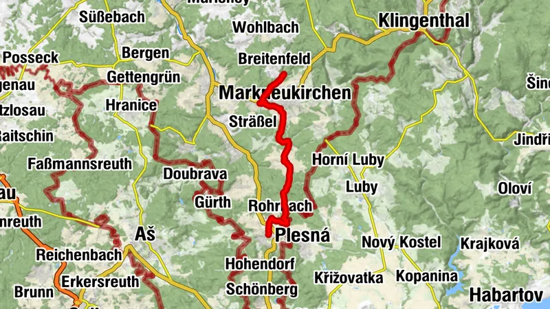 Vogtland Panorama Weg® - Etappe 7 (Bad Brambach - Markneukirchen)