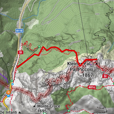 Freikofel Kleiner Pal