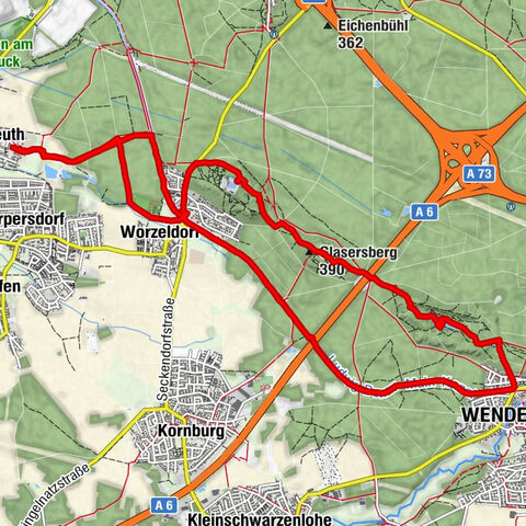 Vom Klösterle nach Wendelstein und zurück