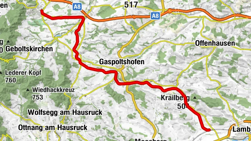 Bahntrassenradweg Haager Lies