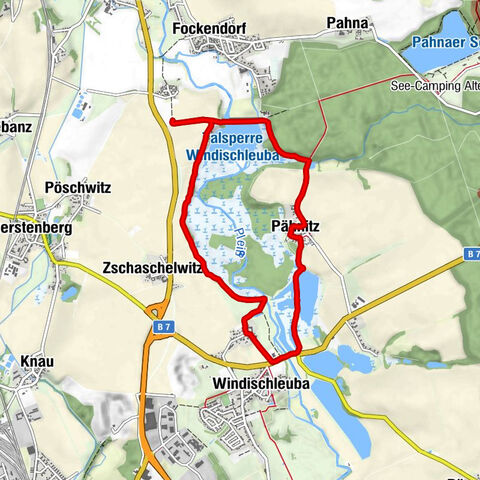 Um den Fockendorfer Stausee