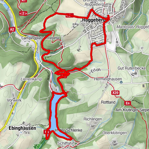 Rundwanderung abseits des Trubels von Ennepetal-Rüggeberg zur Heilenbecker Talsperre