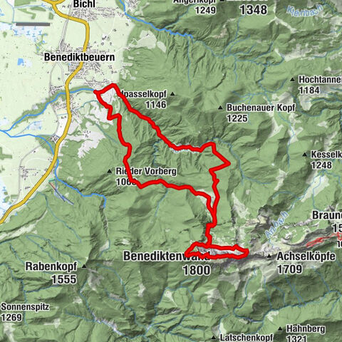 Benediktenwand (1801 m)