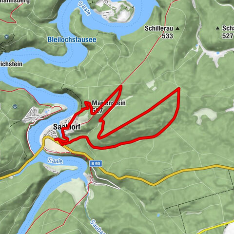 Von Saaldorf zum Marienstein