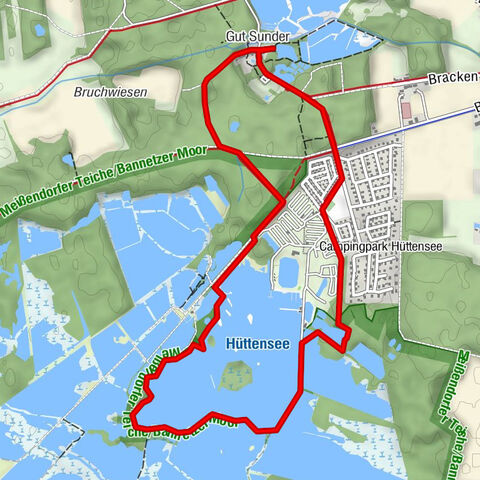 Durch die Meißendorfer Teiche