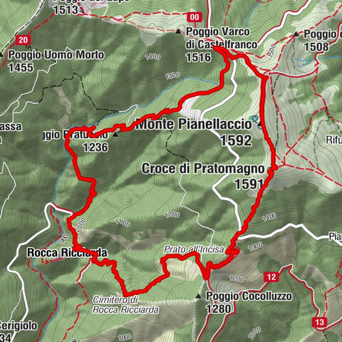 Croce del Pratomagno von Rocco Ricciarda