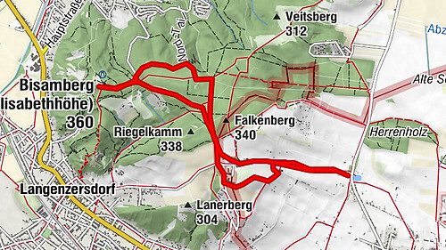 Wien: Bisamberg - Elisabethhöhe