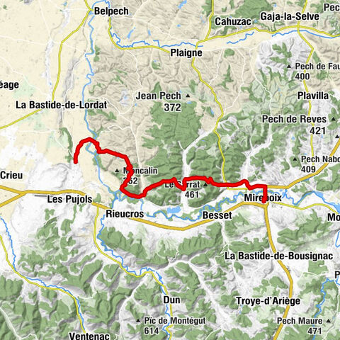 The Ariège MTB Crossing - Stage 06: Mirepoix to Saint-Amadou