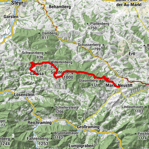 Sebaldusweg stage 2 of 4 | Laussa - Maria Neustift
