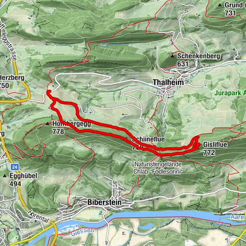 Gisliflue & Gratwanderung, Schweiz